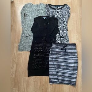 Stylish Lot of 4 Women's Clothing Size S